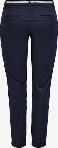 Coupe slim Pantalon chino 'BIANA' ONLY en bleu