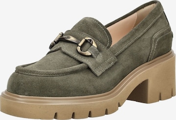 Escarpins Nero Giardini en vert : devant