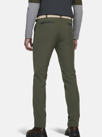 MEYER Slimfit Chino in Groen