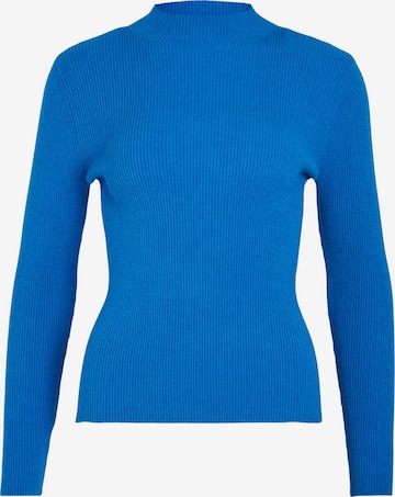 VILA Sweater 'SPACY' in Blue: front