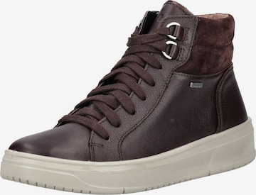 Baskets hautes Legero en marron : devant