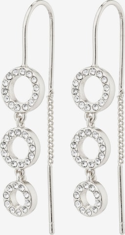 Pilgrim Earrings 'ROGUE' in Silver: front