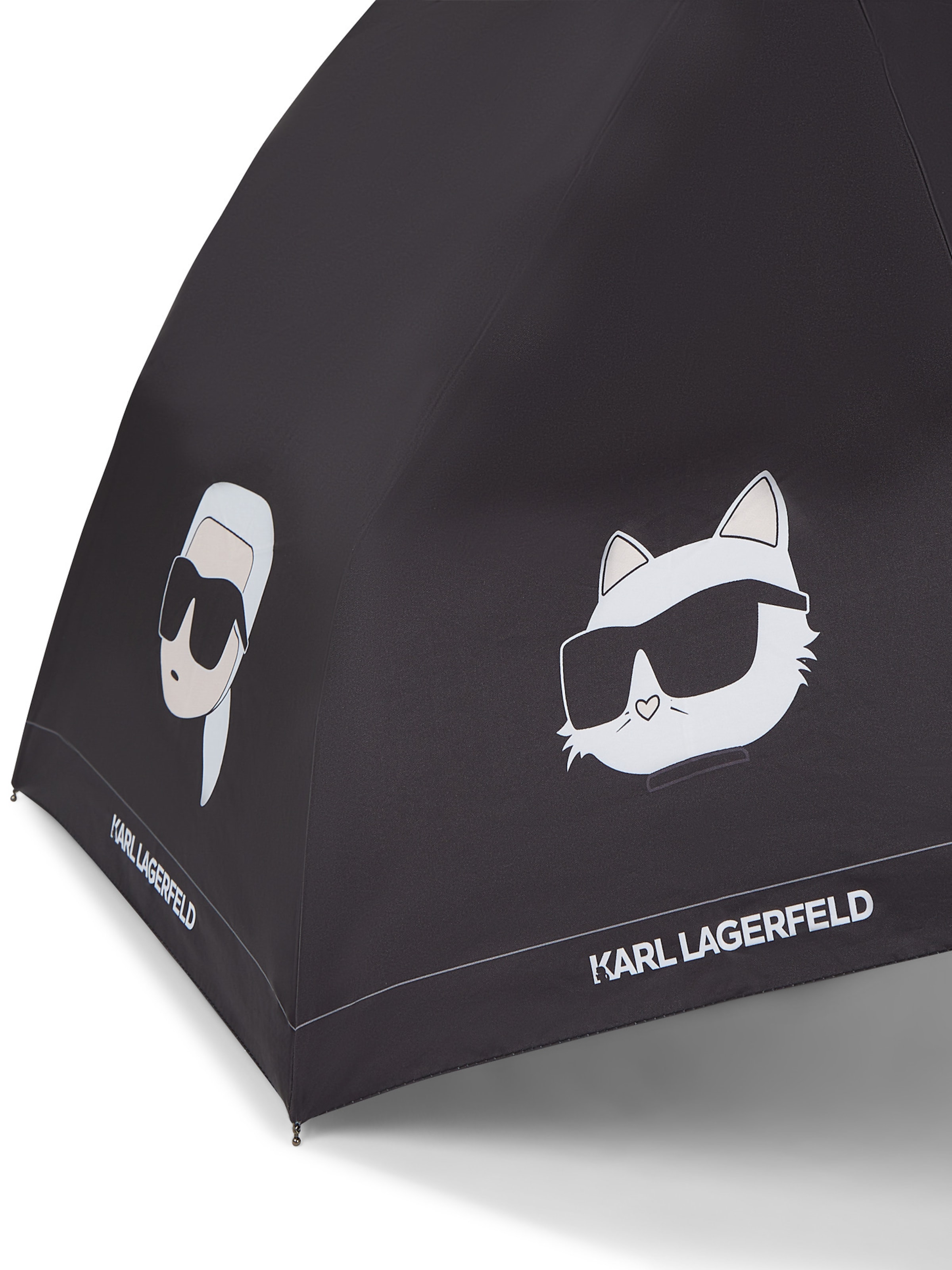 Parapluie 'Ikon' Karl Lagerfeld en noir