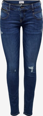 Skinny Jeans 'CORAL' di ONLY in blu: frontale