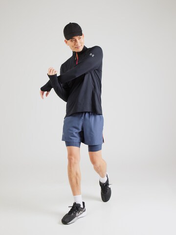 T-Shirt fonctionnel 'RUN TRAIL' UNDER ARMOUR en noir