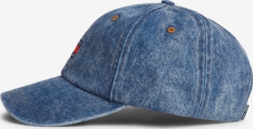 Șapcă 'HERITAGE' de la Tommy Jeans pe albastru: față