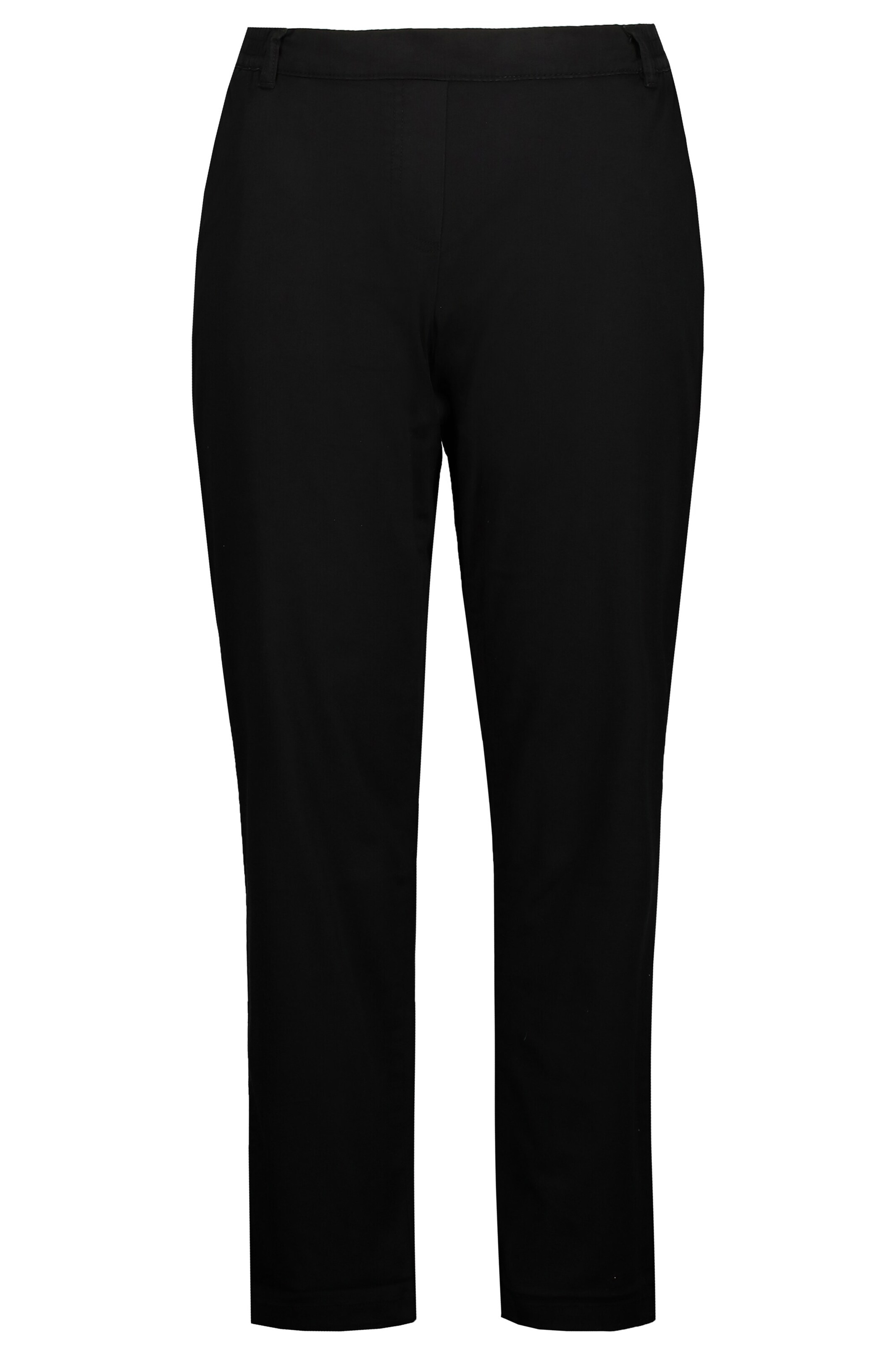 Ulla Popken Regular Broek in Zwart: voorkant