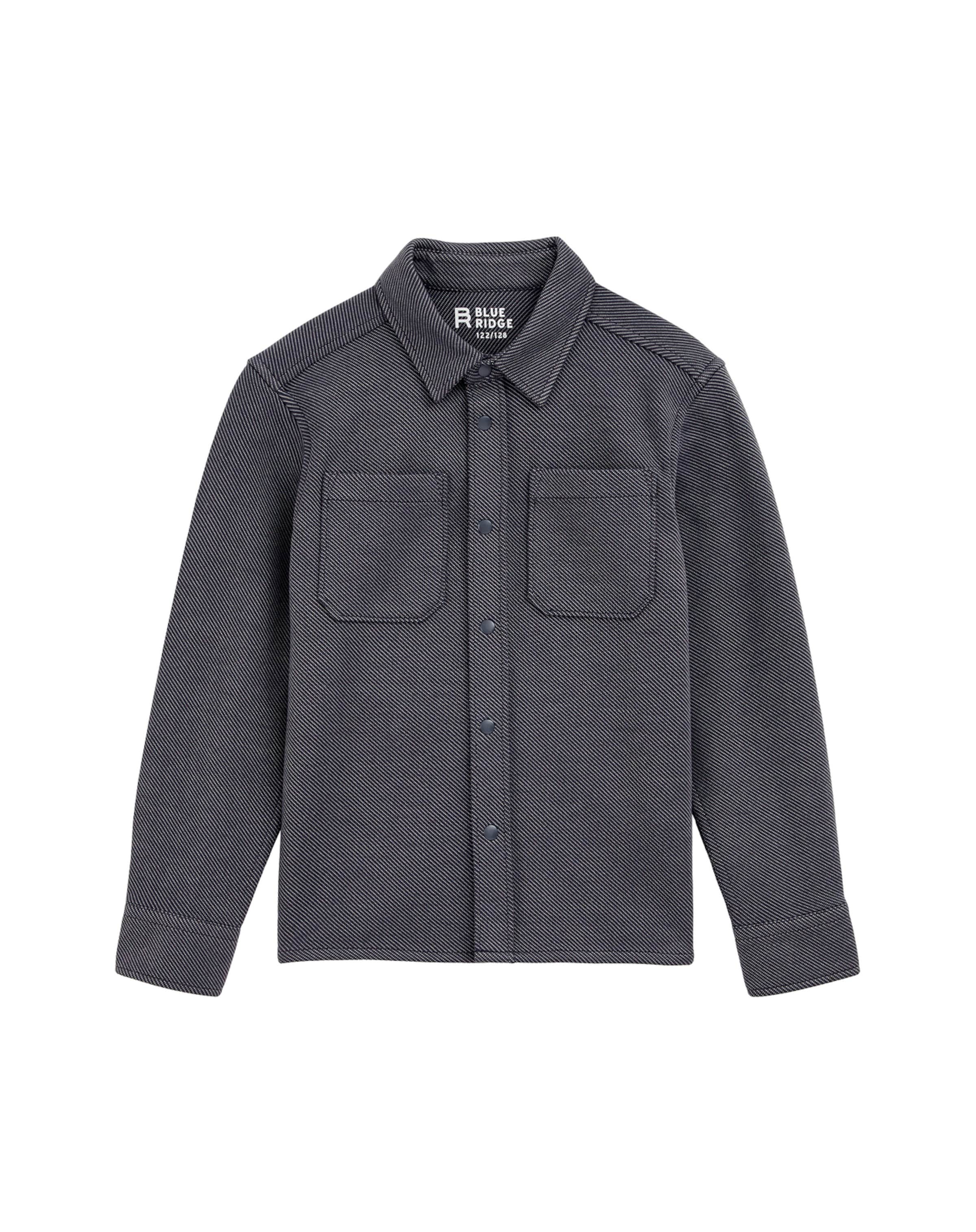 WE Fashion Regular Fit Hemd in Grau: Vorderseite