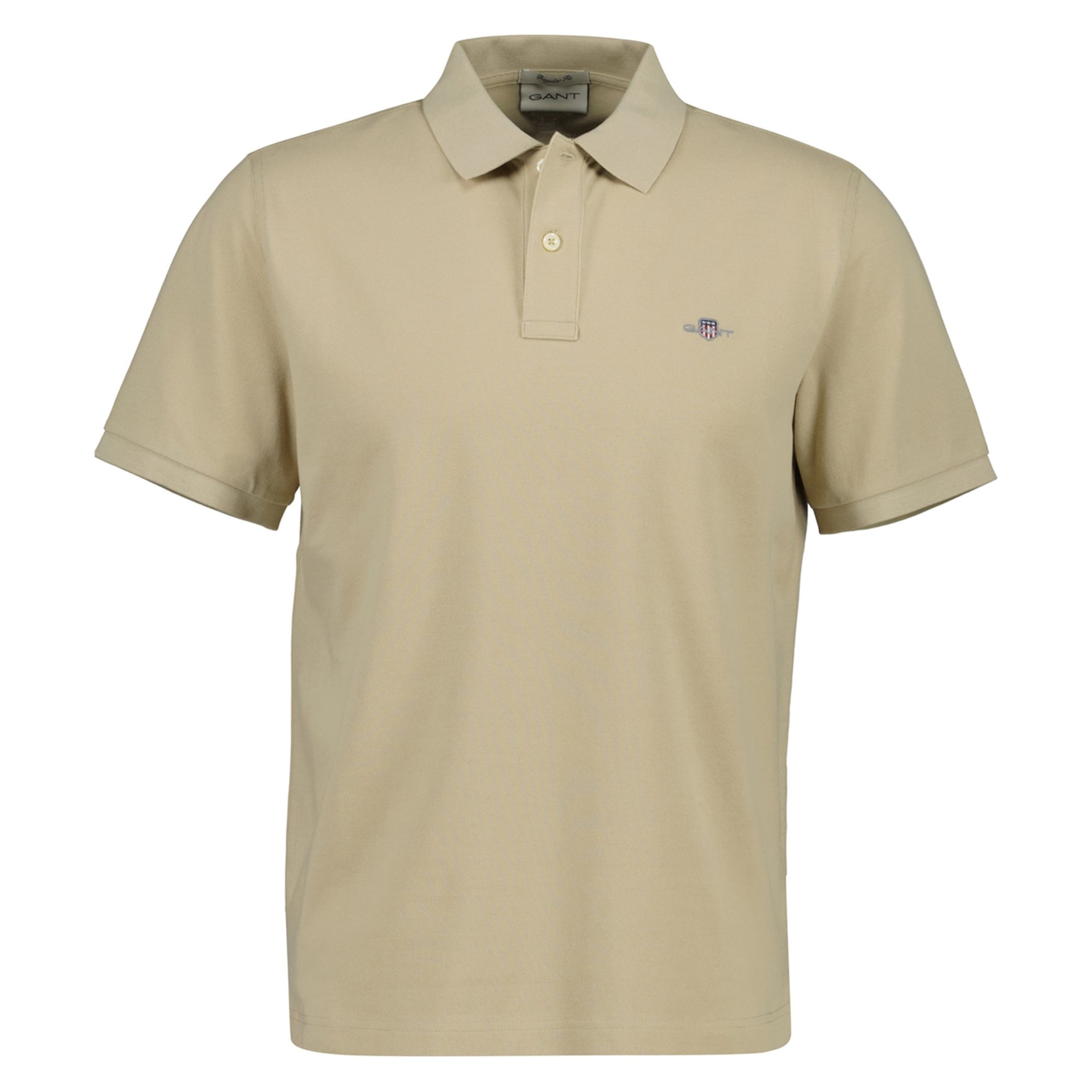 T-Shirt GANT en beige : devant