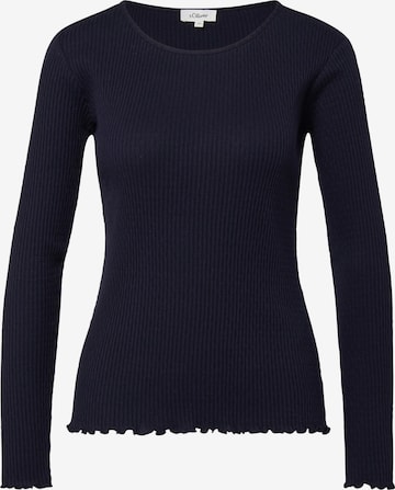 s.Oliver Tričko - Modrá: predná strana