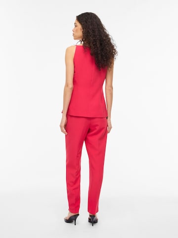 Slimfit Pantaloni '14115429' di VILA in rosa