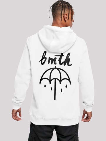 Sweat-shirt 'BMTH' F4NT4STIC en blanc