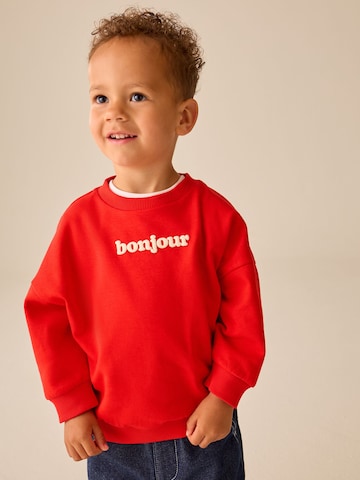 Sweat Next en rouge : devant