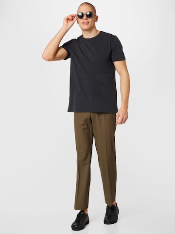 Won Hundred Regular Trousers with creases 'Jayden' in Green