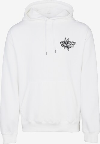 Volcom Sweatshirt in White: front