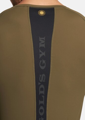GOLD´S GYM APPAREL Functioneel shirt 'GREG' in Groen