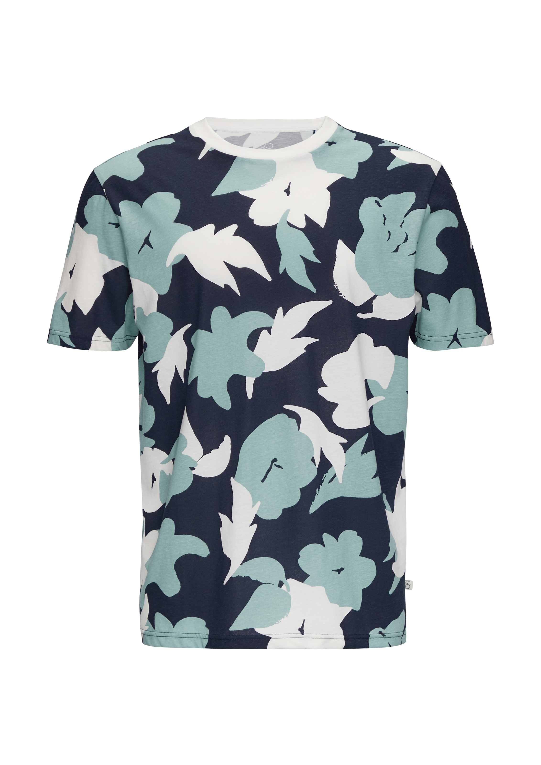 QS Tričko – modrá: přední strana