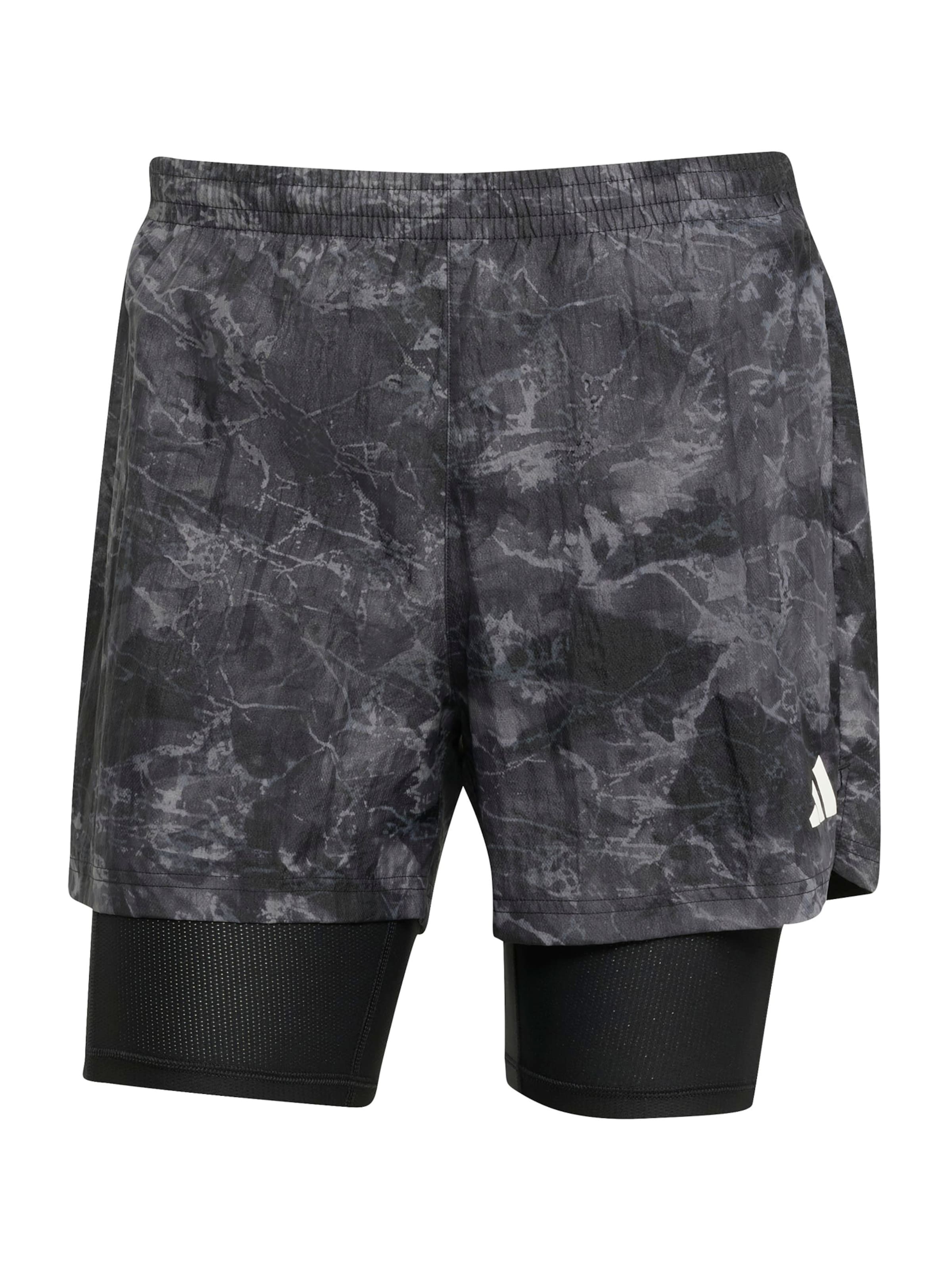 ADIDAS PERFORMANCE Regular Спортен панталон &#x27;Own The Run&#x27; в сиво: отпред