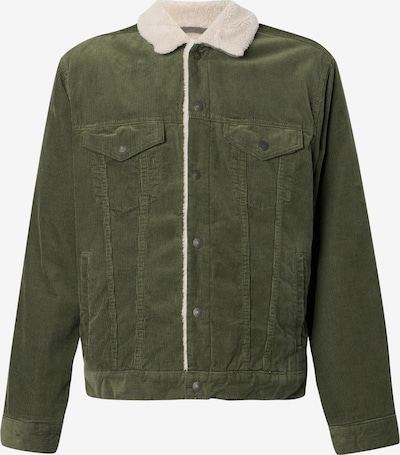 GAP Välikausitakki 'Sherpa' värissä kerma / oliivi, Tuotenäkymä