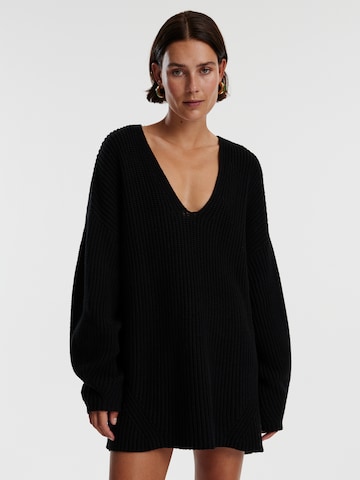 EDITED Sweater 'Yveline' in Black: front