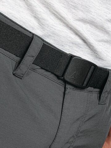 Schöffel Loosefit Outdoorshorts 'Silvaplana' in Grau