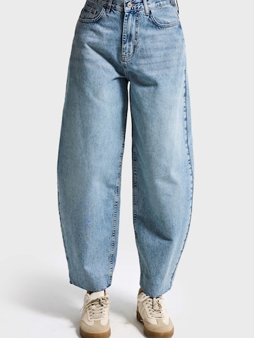 IT'S BASIC Baggy Jeans 'BAGGY HIGH RISE JEANS' in Blauw