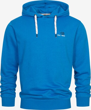 INDICODE JEANS Sweatshirt in Blue: front