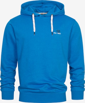 INDICODE JEANS Sweatshirt in Blue: front