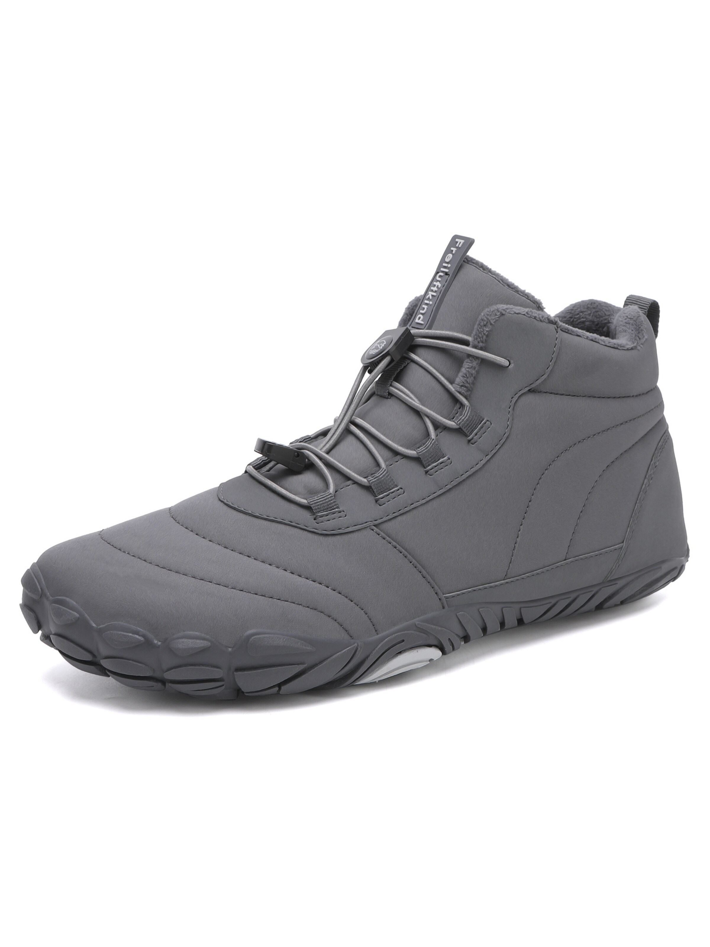 Freiluftkind Athletic Lace-Up Shoes 'Kepler' in Grey