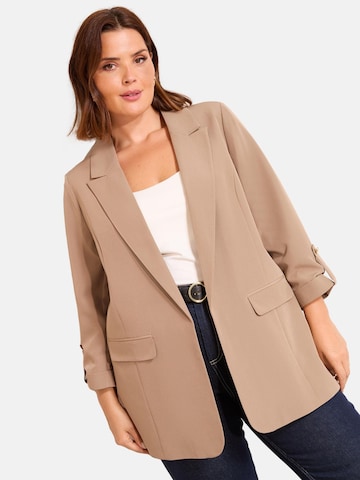 Friends Like These Блейзер в Коричневый: спереди