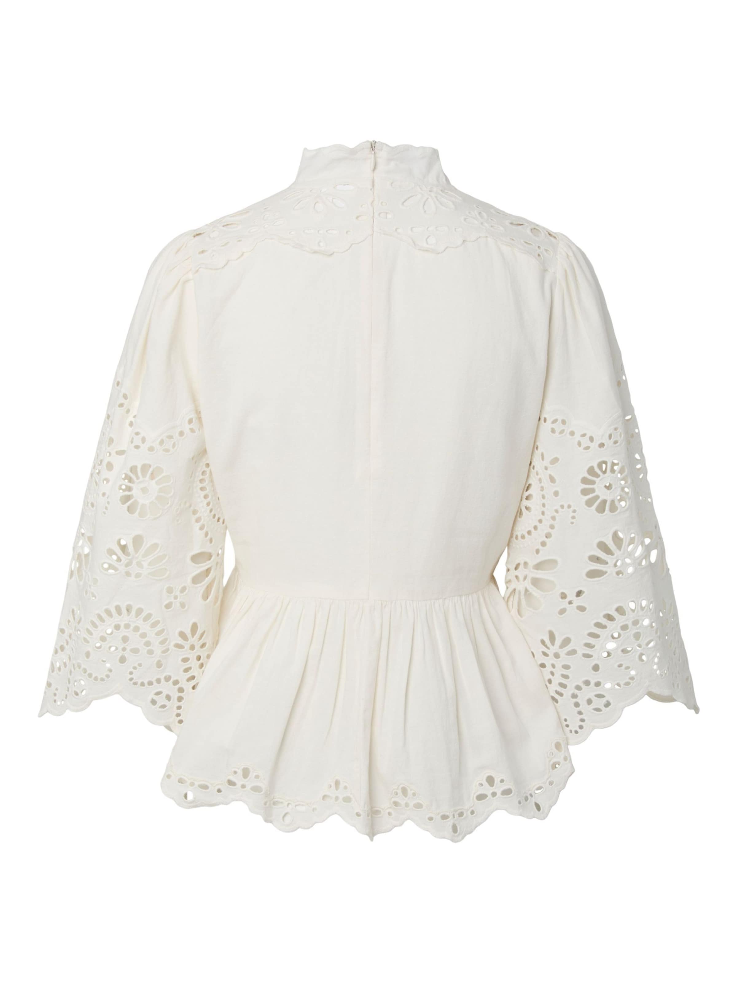 YAS Blouse 'YASGinga' in Beige