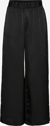 VERO MODA Wide leg Broek in Zwart: voorkant