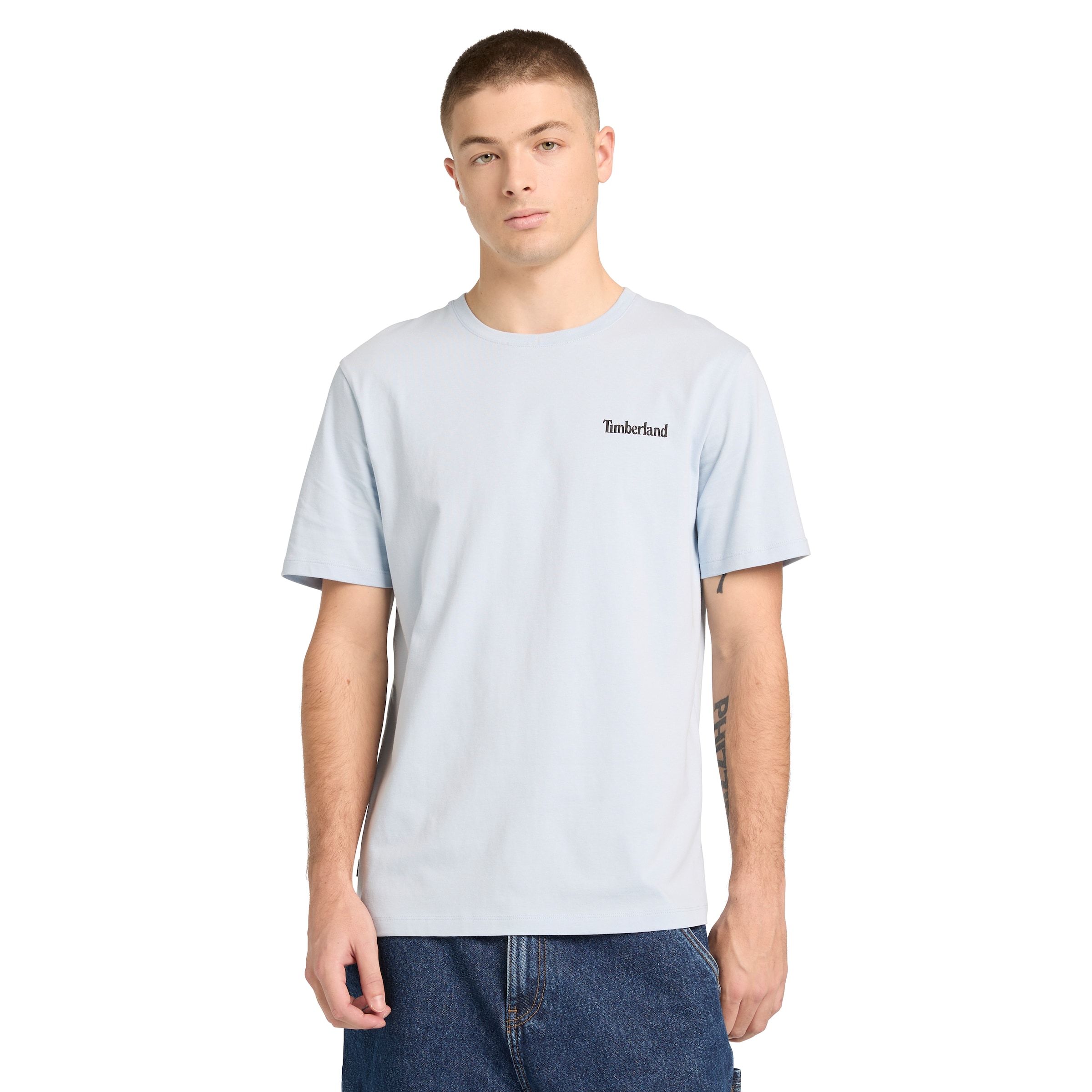 TIMBERLAND T-Shirt in Blau: Vorderseite