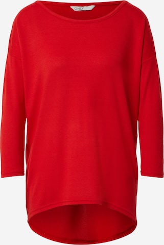ONLY - Camiseta 'ELCOS' en rojo: frente