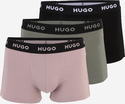 Boxer trumpikės iš HUGO, spalva – pilka / rožinė / juoda, Prekių apžvalga