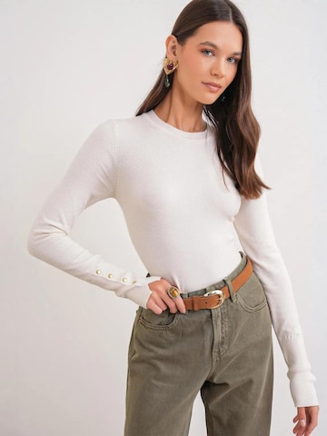 MixRayPulover 'Pullover' - bež boja: prednji dio
