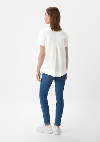 comma casual identity Shirt in White: back