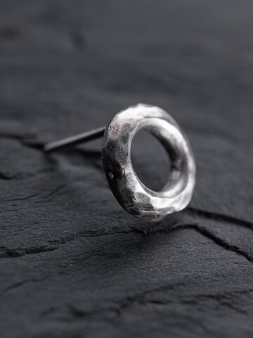 REYTEL Oorbel 'VOLCANO' in Zilver