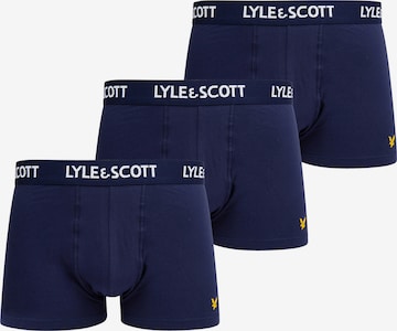 Lyle & Scott Boxershorts 'BARCLAY' in Blau: Vorderseite