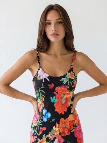 Abito estivo 'Not Your Darling Bias Slip Dress' di Introvertie VIENNA in nero
