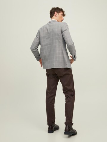 JACK & JONES Slim Fit Sakko 'Solaris' in Grau