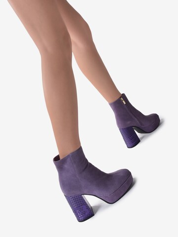 Bottines Baldinini en violet