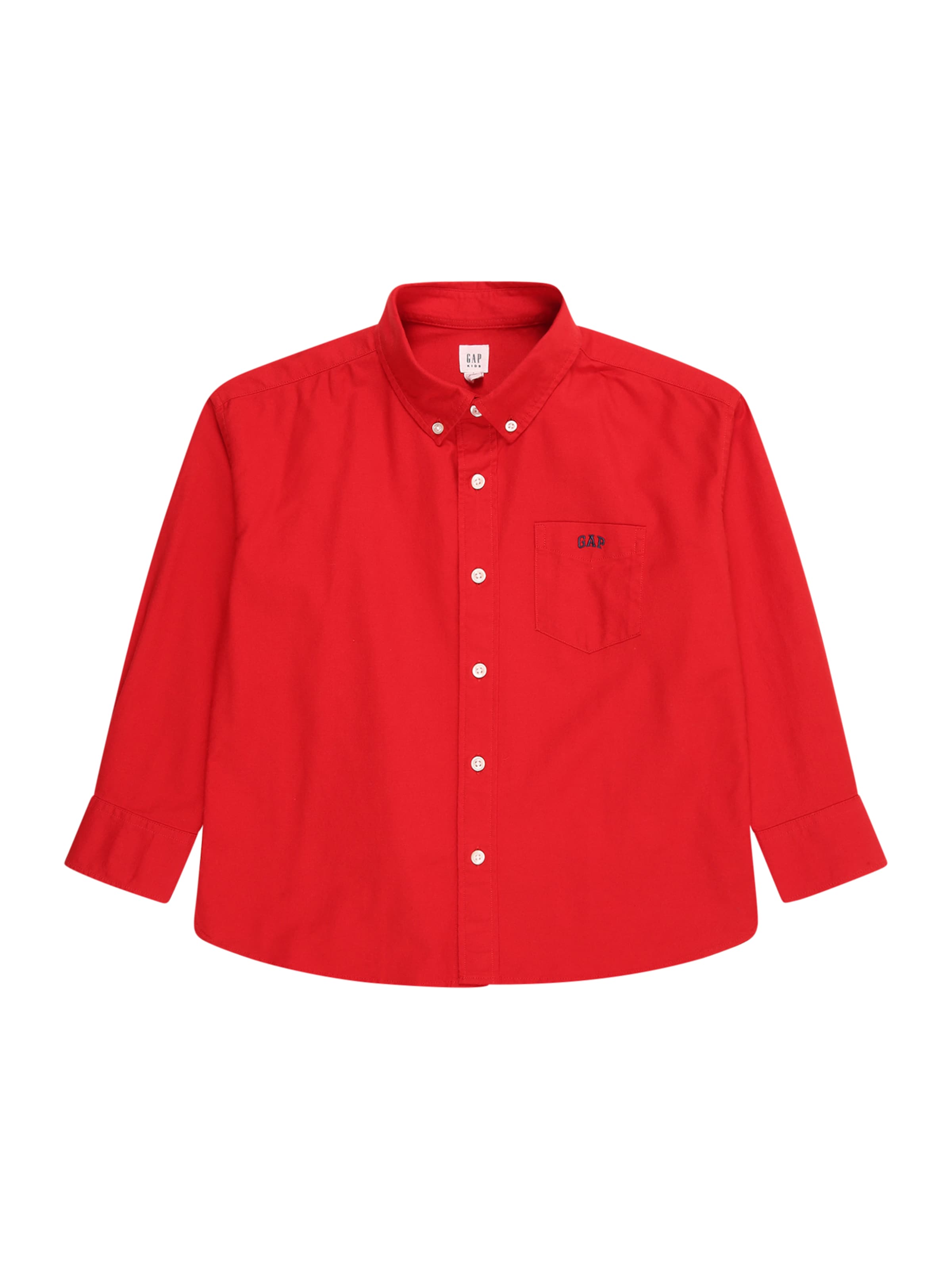 GAP Rovný strih Košeľa - Červená: predná strana