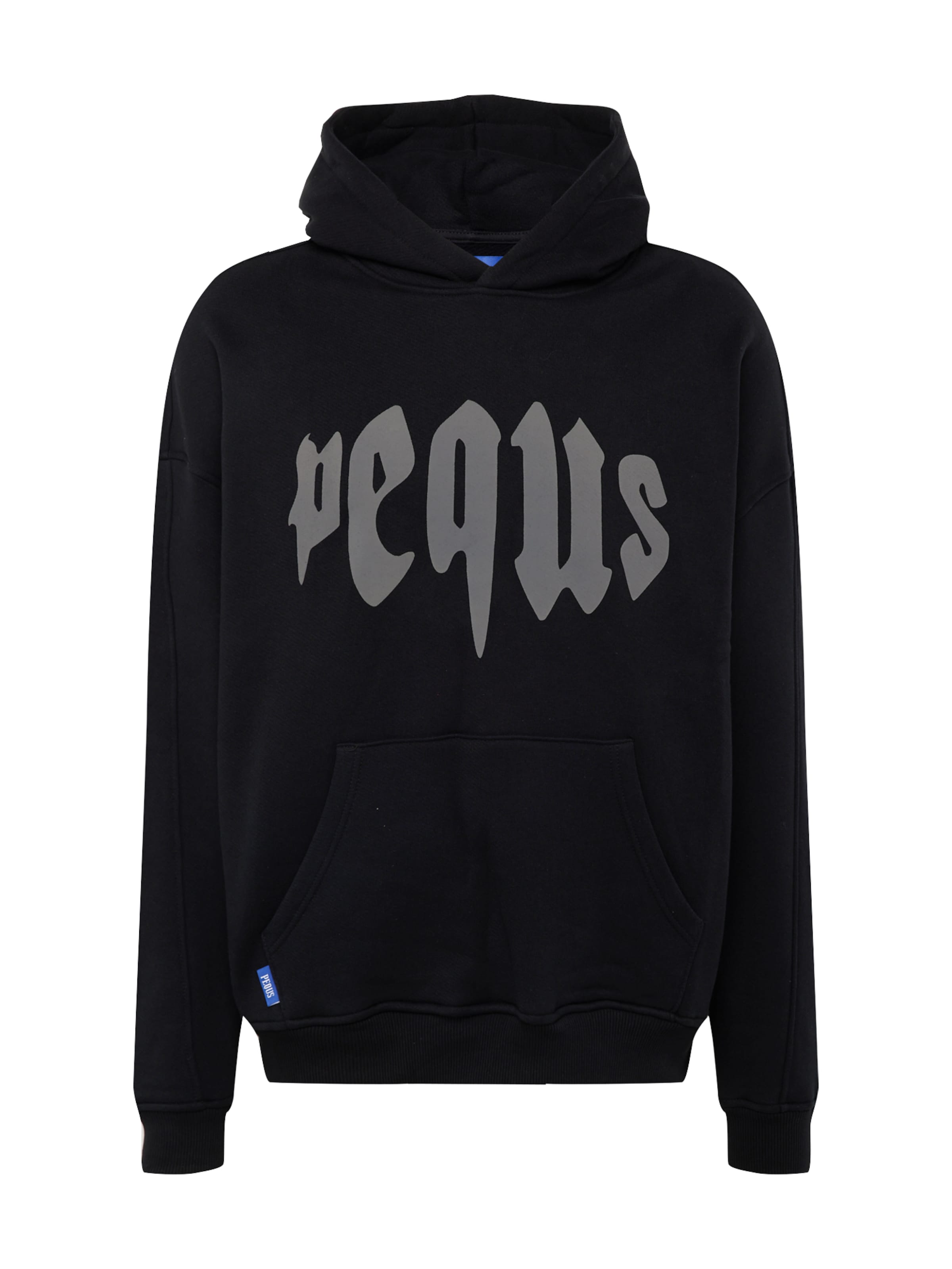Pequs Sweatshirt i svart: framsida
