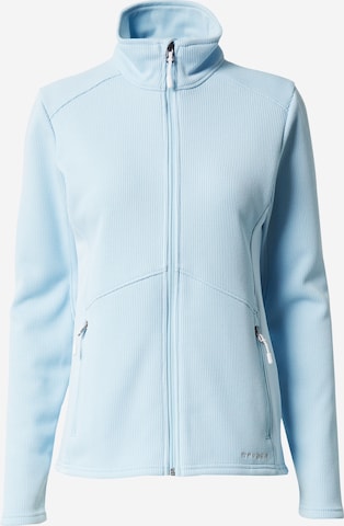 SPYDER Athletic Fleece Jacket 'BANDITA' in Blue: front