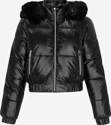 MYMO - Chaqueta de invierno en negro: frente