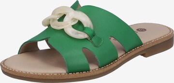 REMONTE Mules in Green: front