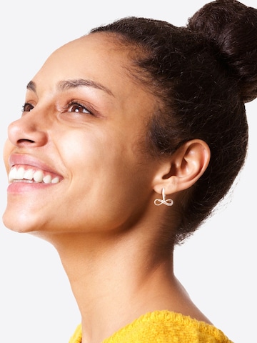 Sofia Milani Earrings 'Infinity' in Silver: front