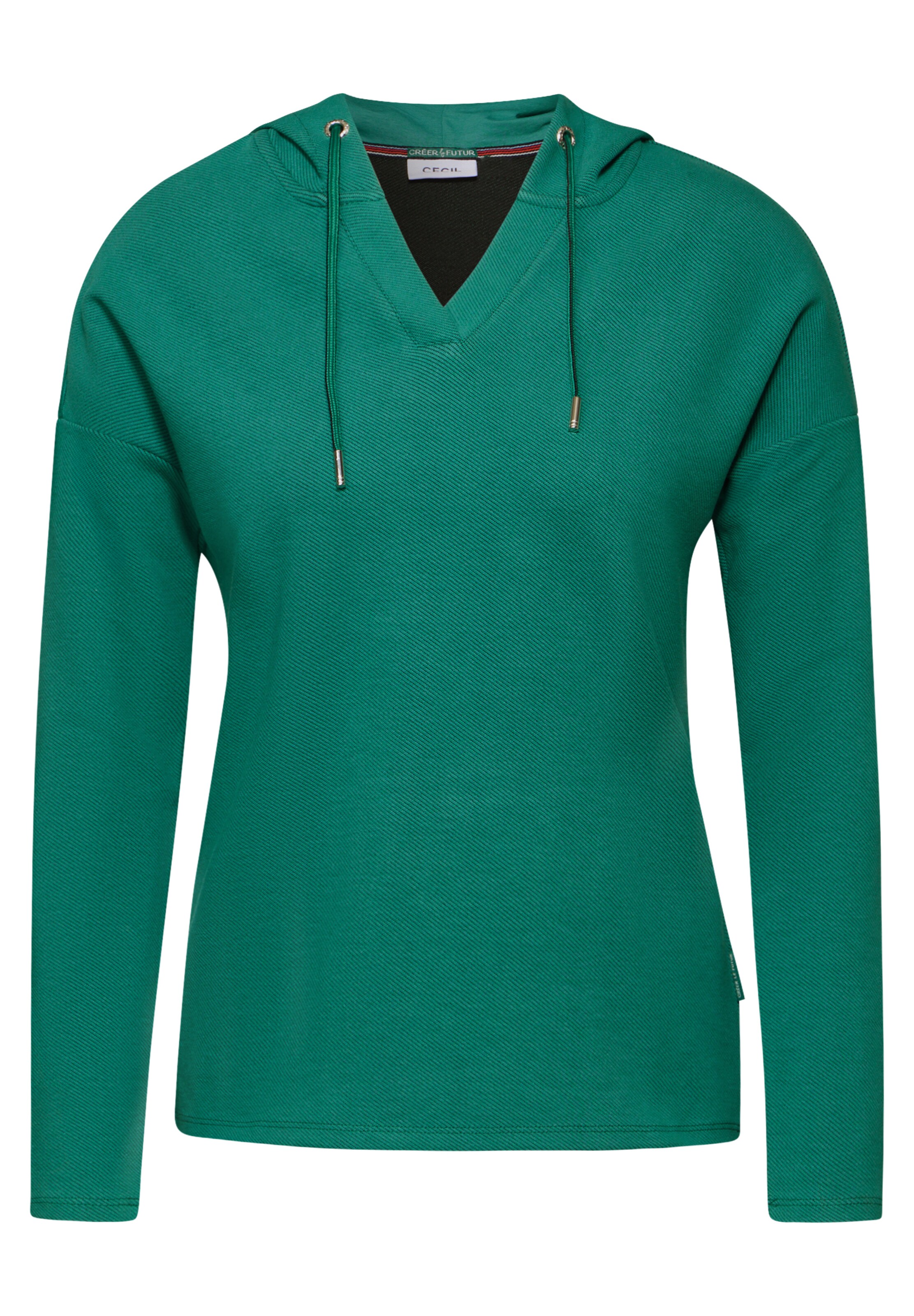 CECIL Sweatshirt in Grün: Vorderseite