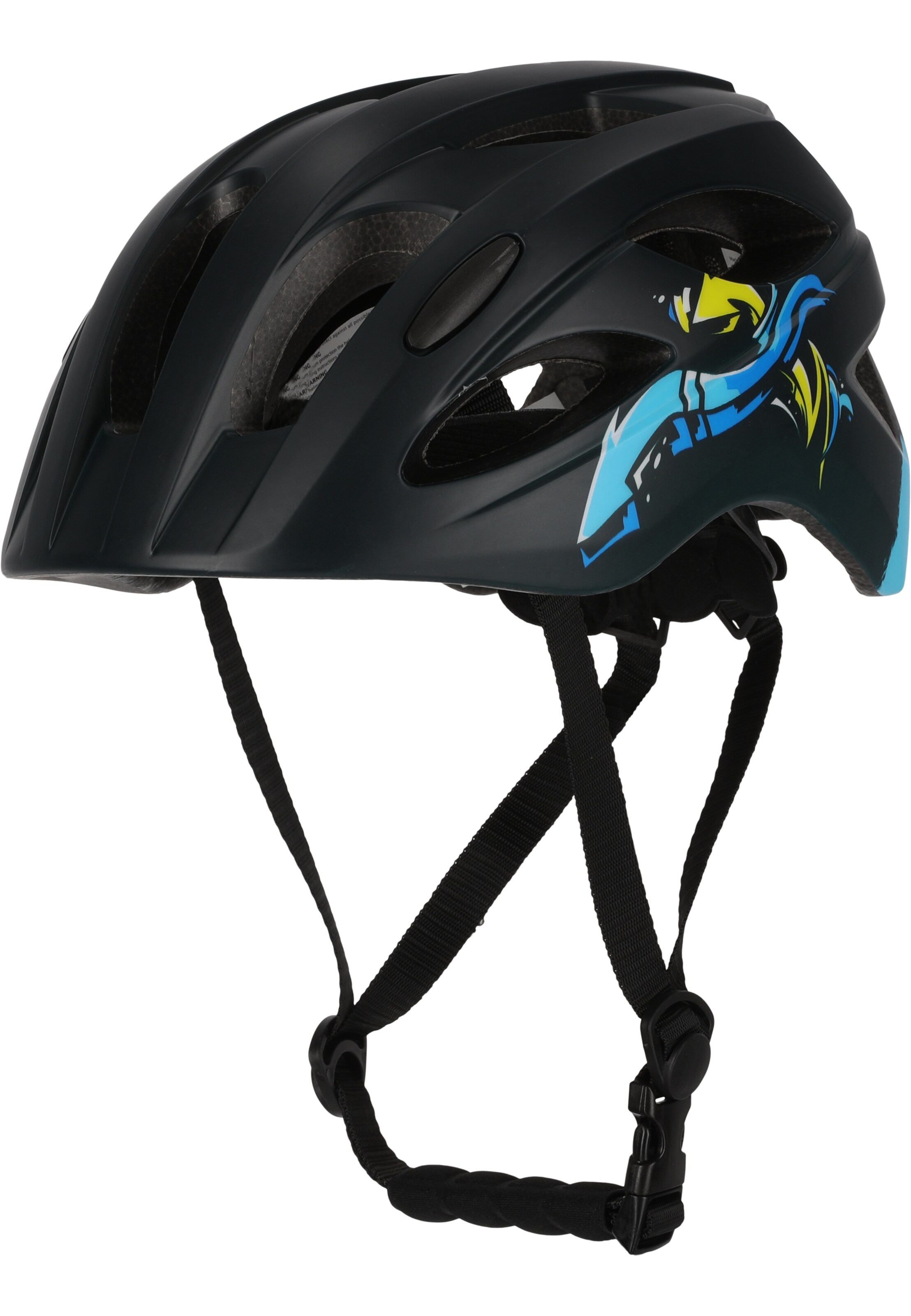 Crazy Safety Helmet 'Cool Arrow' in Black: front